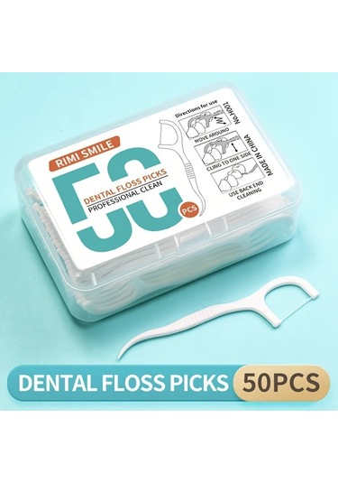 Willowhaven Rımı Smıle 150 Adet Diş İpi Mandallı - Kokusuz, Temizlik Ve Tazelik