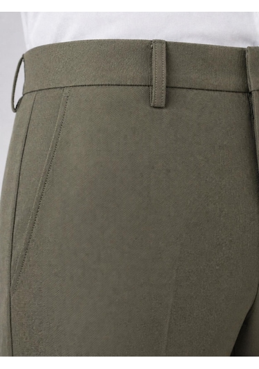 Classics Men Caserta Regular Fit Likralı Erkek Kumaş Pantolon - 7558 Yeşil Classics Men Caserta Regular Fit Likralı Erkek Kumaş Pantolon - 7558 Yeşil