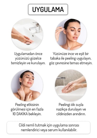 Nanoderma Face Peeling %30 Aha %2 Bha Cilt Tonu Eşitleyici Leke K