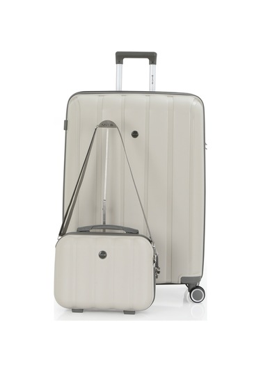 Mçs Polipropilen 2li Valiz Seti Büyük & Makyaj V305 S21yy1000081-set 00424 2'li Set Çok Renkli