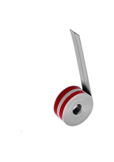 Pazly 2 Adet Gri Kalafat Şerit, 1.5x10.5ft Sızdırmazlık Bandı, Mutfak Ve Banyo İçin Pratik Dikiş Çıkartmaları Gri