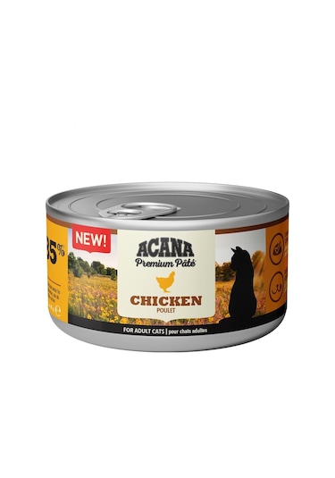 Acana Premium Pate Tavuk Etli Yetişkin Kedi Konservesi 85 G