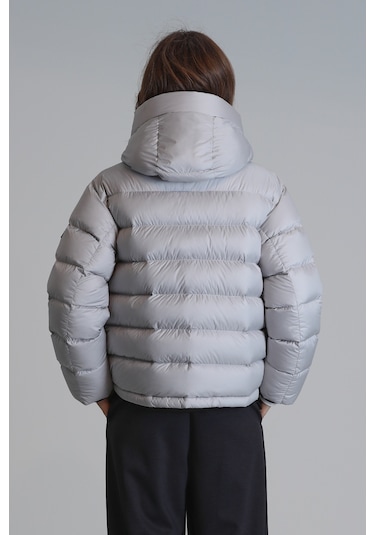 Lufian Rose Kaz Tüyü Kadın Mont Taş Taş 122120038100190 Taş