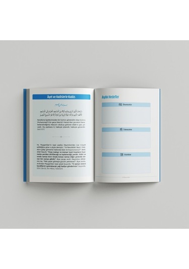 Özel Seri Kudüs Ajandası Çok Renkli