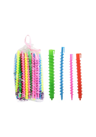 Vkemall Isı Gerektirmeyen Çok Amaçlı Saç Maşası Seti - 4 Farklı Model Ve Renk Seçeneği