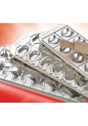 İmperia Ravioli & Mantı Tepsi Özel Seti Üçlü Inox