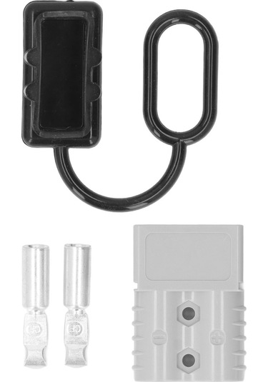 Moveevo Akü Hızlı Bağlayıcı 120a 600v, Silikon Korumalı, Gümüş Kaplı Bakır Terminal, 2/4/6/7awg, Elektrikli Raflar Ve Araçlar İçin Dayanıklı Bağlantı