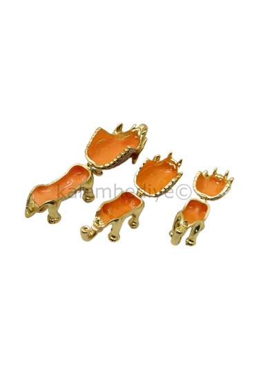 Swarovski Taşlı Fil Ailesi 3'lü - Gizli Hazneli Masaüstü Hediyeli