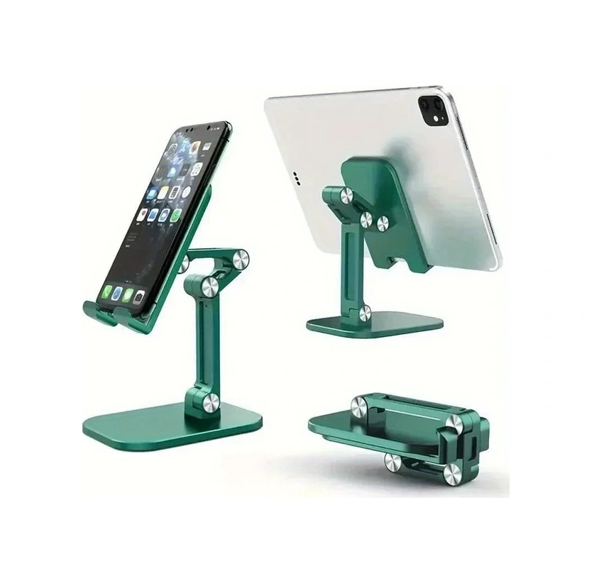 Topnotch Siyah 1 Adet Ayarlanabilir Masaüstü Telefon Standı, Katlanabilir Tablet Tutucu Siyah