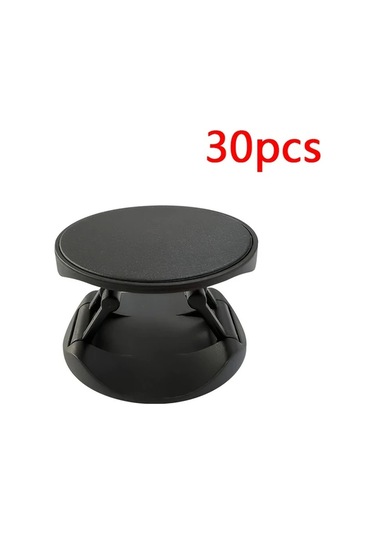 Lumaworld 30 Adet Siyah Özelleştirilebilir Sublimasyon Telefon Tutucu - Katlanır Stand