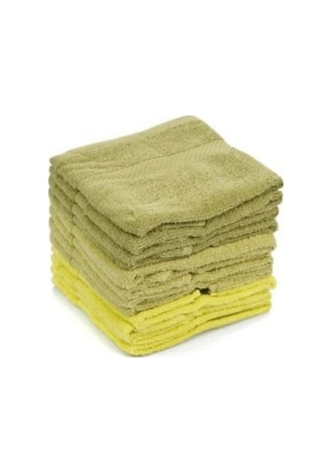 Soley Orient 12'Li 30X30 Havlu Sarı