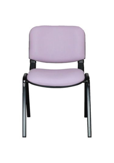 Ofiscombin Ofis Büro Bekleme Misafir Çalışma Konferans Koltuğu Form Sandalye Lila Deri 00047499868