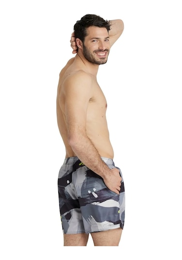 Arena 005253520 Men's Beach Short Allover Erkek Şort Mayo Renklı