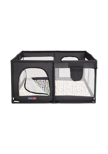 Tommy Baby Güvenli Bebek Ve Çocuk Oyun Alanı Oyun Parkı 125X125 Oyun Matı Topları Yatak