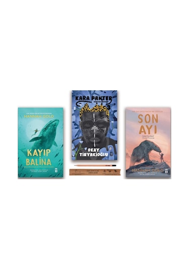 Genç Timaş Son Ayı - Kayıp Balina - Kara Panter Set 3 Kitap