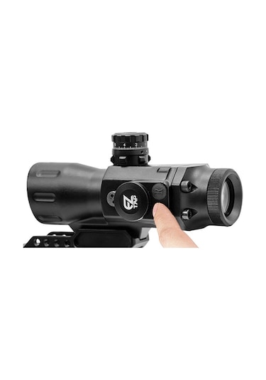 Unleash The Glow Scp-t4ıetdq  4x32 Red/Green Dot Siyah