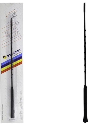 Universal YES-286 Tepe Metrik 6 Çubuklu Oto Anten