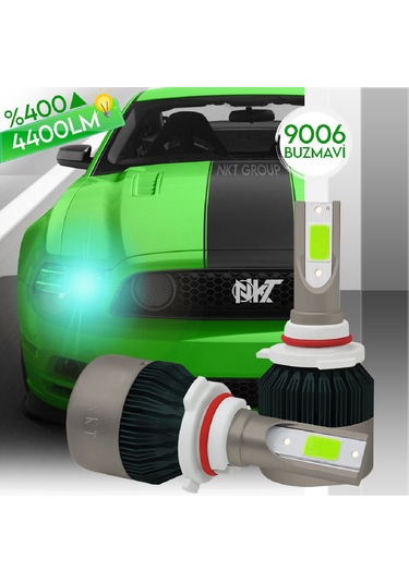 POINT MARKETING 9006 Ice Blue Buz Mavi Led Xenon Far Ledi Led Zenon Far Ampulü