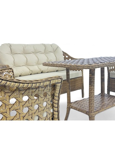 Wellagarden Aras Rattan Üçlü Bahçe Ve Balkon Mobilyası Takımı Kahve Kahverengi Wellagarden Aras Rattan Üçlü Bahçe Ve Balkon Mobilyası Takımı Kahve Kahverengi