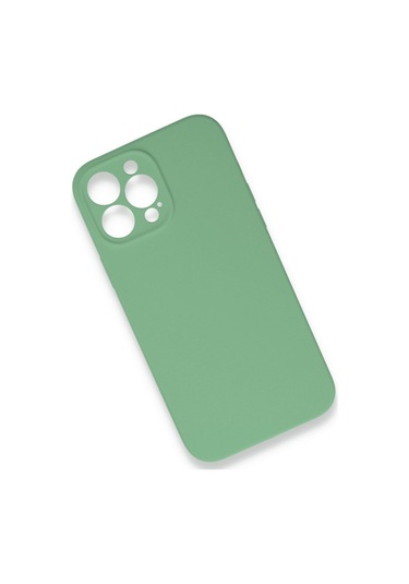 Newface Apple   Uyumlu  iPhone 13 Pro Max Kılıf Lansman Legant Silikon - Yeşil