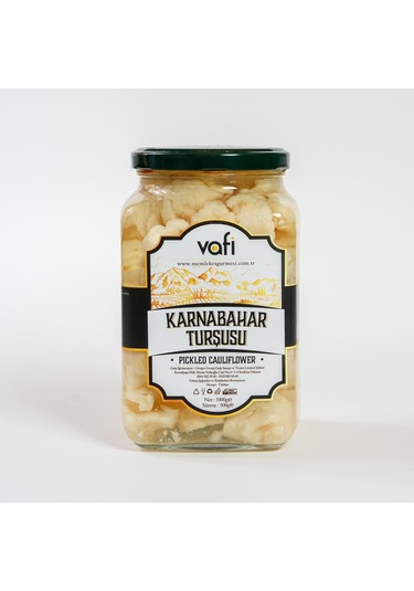 Vafi Turşu Serisi Karnabahar Turşusu 1000cc-500gr-9281