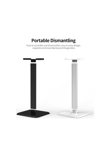 Pazly Evrensel Alüminyum Kulaklık Tutucu, Bilgisayar Standı, Masa Sergileme Standı, Taşınabilir, Kaymaz Design