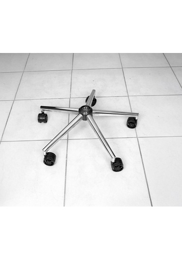 Yıldız Ayak 5 Adet Profosyonel Teker Gri