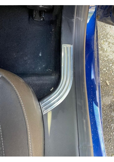 Renault Clio 5 Hb Krom İç Kapı Eşiği 4 Prç. 2020 ve Üzeri P.Çelik