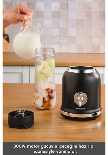 Karaca Retro Personal Kişisel Smoothie Blender