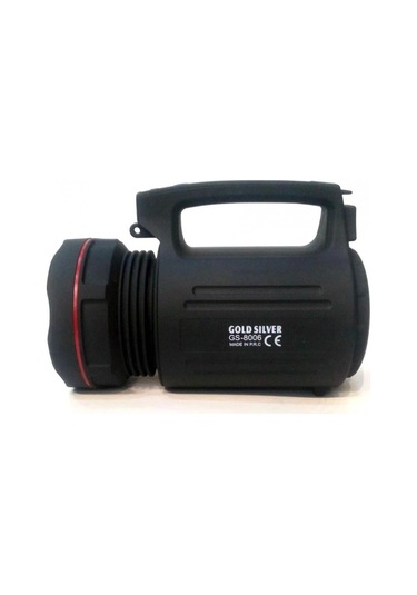 Gs-8006 Parlak Ledli Taşınabilir Şarj Edilebilir El Feneri 15w