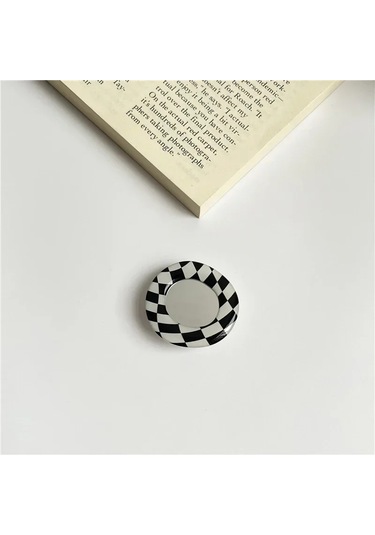 Goldenqian Sevimli Ayna Lale Çiçek Katlanır Cep Telefonu Tutma Tutucu Soket Cep Desteği Ipones İçin Parmak Yüzük Griptok Genişleyen Standı 2 2