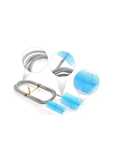 Akvaryum Temizleme Fırçası 150cm Esnek Çift Uçlu Akvaryum Borusu