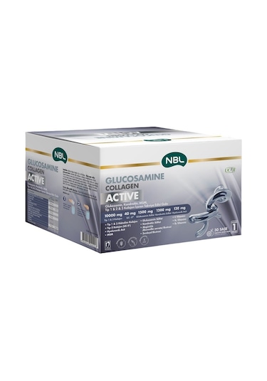 Nbl Ürünleri Nbl Glucosamine Collagen Active 30 Saşe