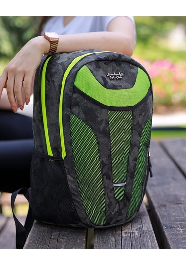 Cambridge Polo Club Kadın Sırt Çantası Yandan Cepli-Haki