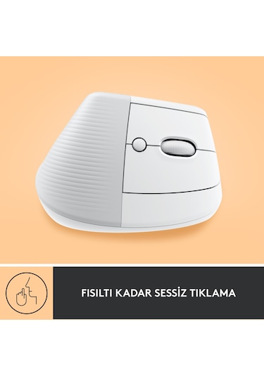 Logitech Lift Sessiz Kablosuz Ergonomik Dikey Mouse