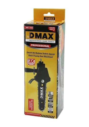 Dmax Matkapa Tak Kullan Zincirli Budama - Dal Kesme Testere Aparatı Tüm Matkaplara Uyumlu Dmx-4688