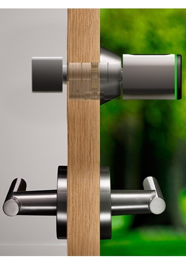 Akıllı Parmak Izi Ve Şifreli Kapı Kilidi Siyah - App ile kontrol