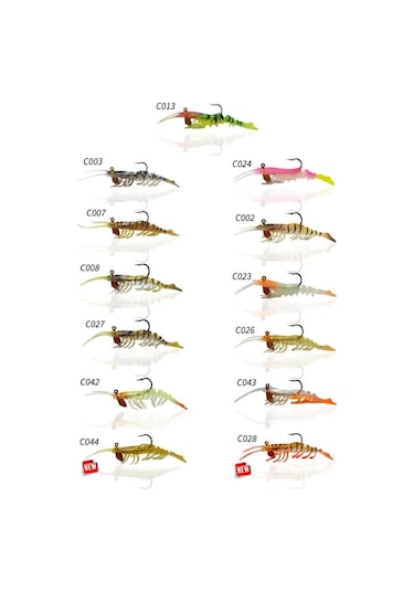 Naniwaosakashi Caridina Shrimp 7.62 Cm 6.5 Gr Silikon Karides Yem