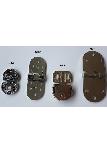 Oval - Yarım Oval Masa Menteşesi No 3 32-36 X 52 MM 2 Adet