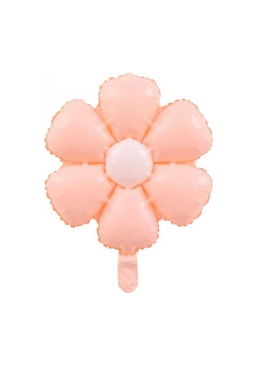 Papatya Folyo Balon 77x66 Cm Makaron Somon Parti Kutlama Seti