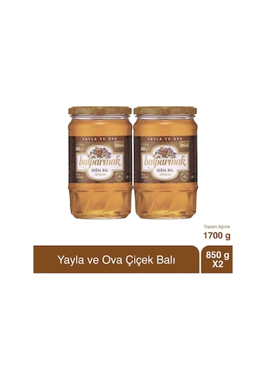 Balparmak Yayla ve Ova Çiçek Balı 2 x 850 G