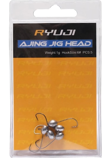 Ryuji Ajing Jig Head 0.6 Gr 6 6