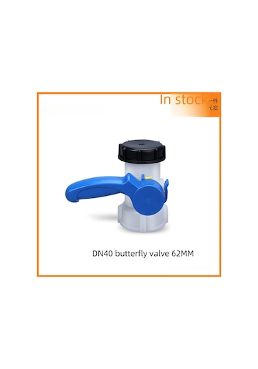 Aubyhe 1000l Ibc Plastik Tank Açma Kapağı - Asit Ve Baza Dayanıklı Dn40 Kelepçe Kapağı 62mm Canlı Bağlantı Mx