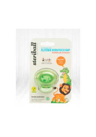 Steriball Çocuklar için Diş Fırçası Koruma Kabı