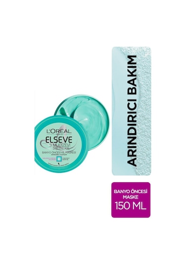 Elseve 3 Mucizevi Kil Banyo Öncesi Kil Maskesi 150 ML