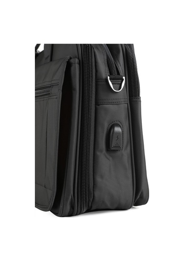 Ççs 71243 Çapraz Omuz Askılı Evrak Çantası-siyah Siyah