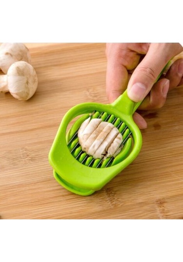 Yumurta Ve Meyveleri Kesmek İçin Elde Taşınabilir Yumurta Kesici Yeşil Diğer
