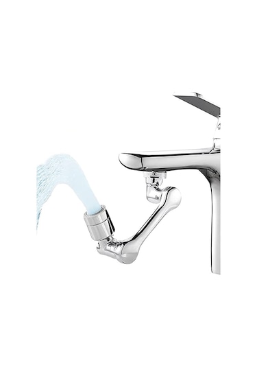 Mayaglory 180 Derece Dönen 2 Fonksiyonlu Evrensel Perlatör Musluk Ucu