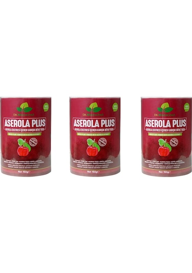 Dr.Natural Aserola Ekstresi İçeren Karışık Bitki Tozu 3 x 150 G
