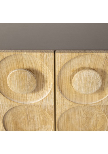 Circles Ahşap Bar Dolabı 001